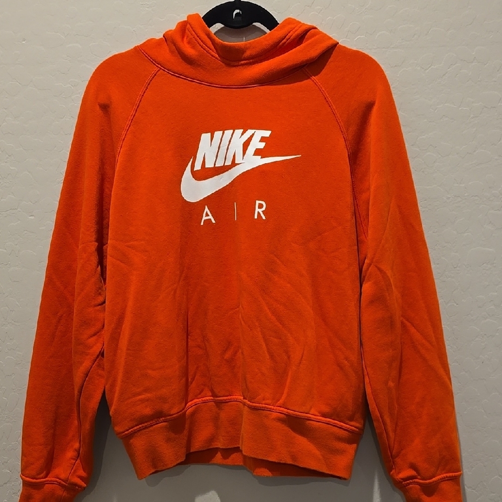 Nike Men's Bold Orange Crewneck Sweater - Picture 2 of 5